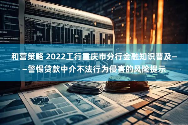和营策略 2022工行重庆市分行金融知识普及——警惕贷款中介不法行为侵害的风险提示